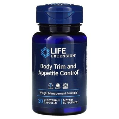 Комплекс для зниження ваги та контроль апетиту Life Extension Body Trim and Appetite Control, 30 вегетаріанських капсул
