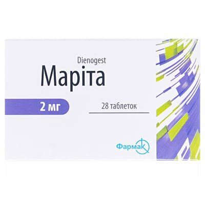 Маріта таблетки по 2 мг №28 у бліс.
