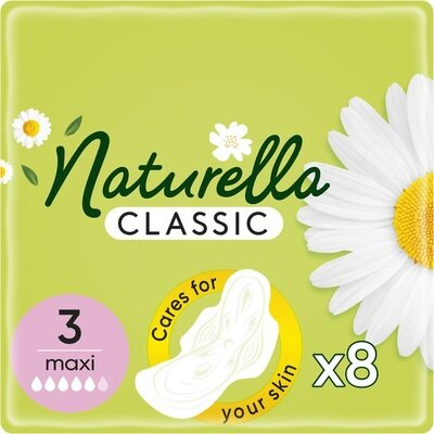 Прокладки гігієнічні Naturella Classic Maxi 5 крапель, 8 шт
