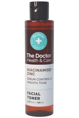 Тонер для обличчя The Doctor Health & Care Niacinamide + Zinc, 150 мл