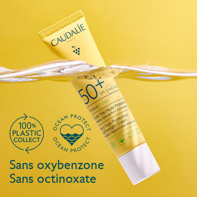 Крем Caudalie Vinosun для обличчя легкий сонцезахистний SPF 50+, 40 мл