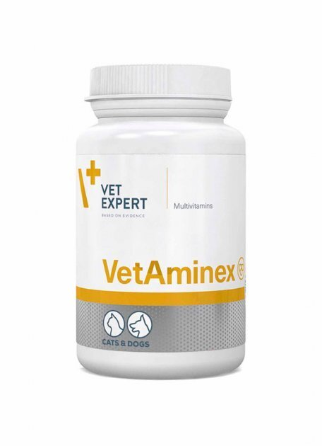 Добавка VetExpert VetAminex вітамінно-мінеральний комплекс для собак і кішок, 60 капсул