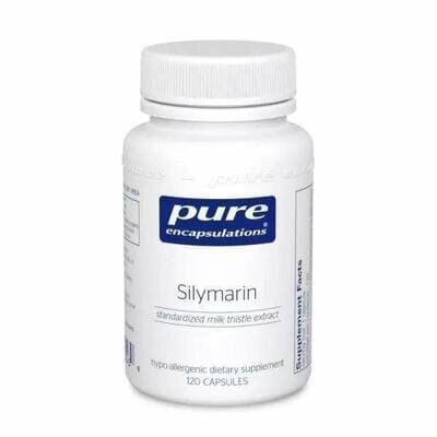 Силімарин Pure Encapsulations Silymarin, 120 капсул