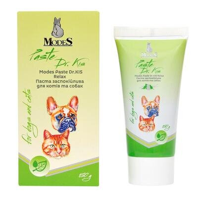 Паста ModeS Paste Dr.KIS Relax заспокійліва для котів та собак, 50 г