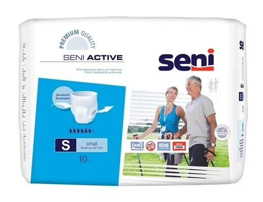 Труси поглинаючі для дорослих Seni Active small, 10 штук