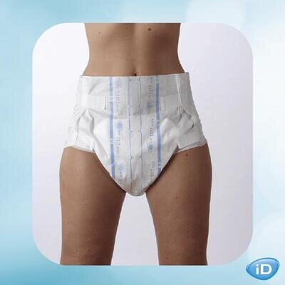 Підгузки для дорослих iD Slip Extra Plus, розмір XL (120-170 см), дихаючі, 30 штук