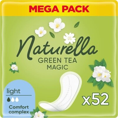 Прокладки щоденні Naturella Green Tea Magic Light, 52 шт