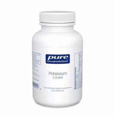 Калій (цитрат) Pure Encapsulations Potassium (citrate), 180 капсул