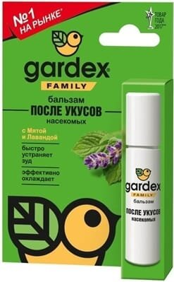 Бальзам Gardex Family після укусів комах, 7 мл