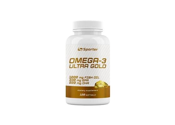 Омега-3 Sporter Omega 3 Ultra Gold капсули по 1000 мг №120