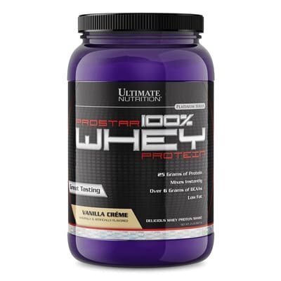 Протеїн Ultimate Nutrition Prostar Whey сироватковий, ваніль, 907 г