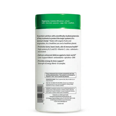Мультивітаміни для жінок Rainbow Light Certified Women's Multivitamin вег. капсули №120