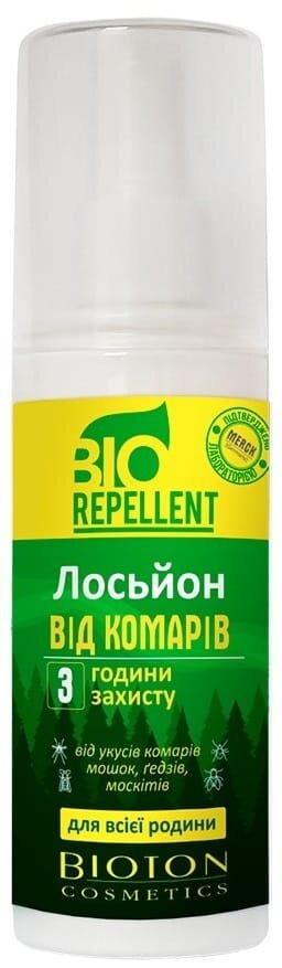 Лосьйон-спрей від комах Bioton Cosmetics BioRepellent від комарів 3 години захисту, 100 мл