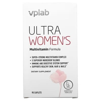 Мультивітамінна формула для жінок VPLab Ultra Woman's Multivitamin Formula, 90 каплет