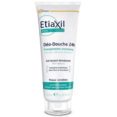 Гель-дезодорант для душу Etiaxil Care Deo-Douche Protection 24H з пробіотиком, 200 мл
