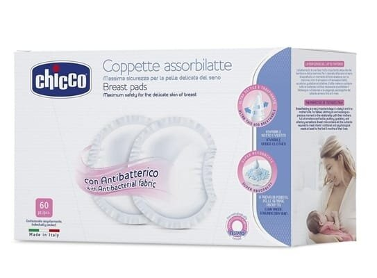 Вкладиші лактаційний Chicco, 60 штук