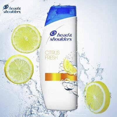 Шампунь і бальзам-ополіскувач Head & Shoulders 2 в 1 Цитрусова свіжість проти лупи, 360 мл