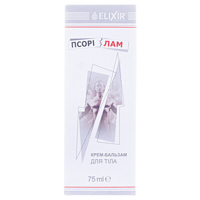 Крем-бальзам Псорілам Elixir, 75 мл