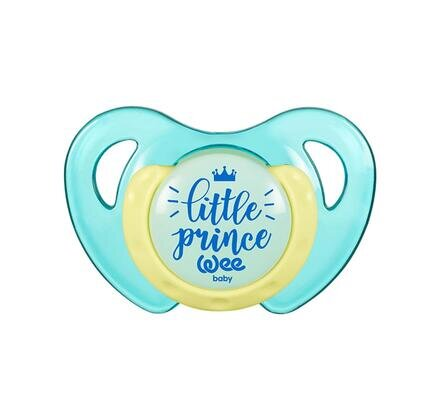 Пустушка силіконова Wee Baby Butterfly №2 ортодонтична тританова 6-18 місяців, 1 шт