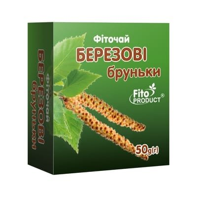 Фіточай Фітопродукт Березові бруньки по 50 г