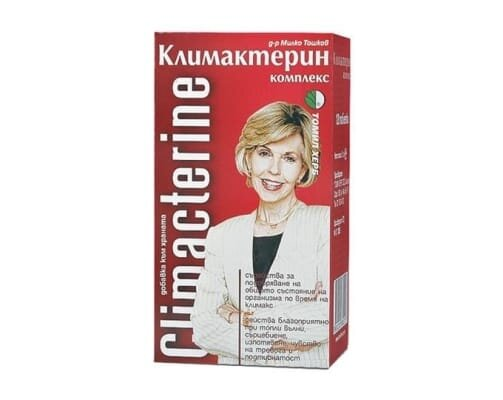 Клімактерін Д-р Мілко Тошков таблетки по 500 мг №120