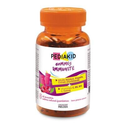 Педіакід PEDIAKID Gommes Immunite Ведмежуйки Імунітет жувальні таблетки №60 у флак.