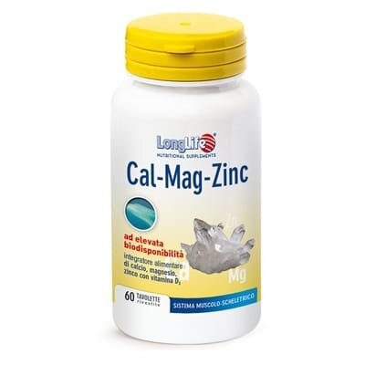 Лонг Лайф Cal-Mag-Zinc капсули №60