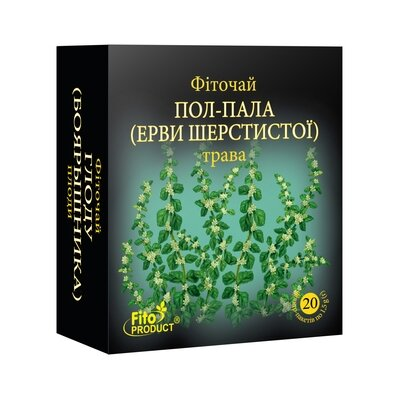 Фіточай Фітопродукт Пол-Пала (Ерви шерстистої) по 1,5 г №20 у філ.-пак.