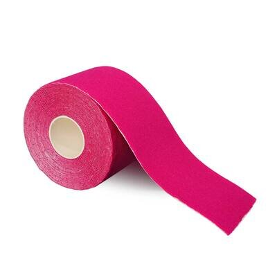 Кінезіо тейп Milplast Kinezio еластичний 5 см х 5 м, рожевий