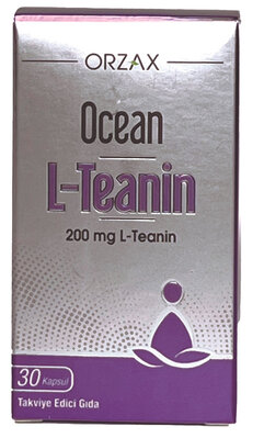 L-теанін Orzax Ocean L-Teanin 200 мг, 30 капсул