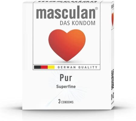 Презервативи Masculan Pur Superfine, 3 штуки