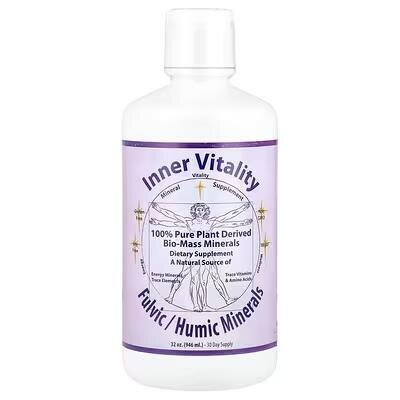 Фульво-гумінові мінерали Inner Vitality Fulvic/ Humic Minerals, 946 мл