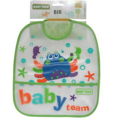 Нагрудник Baby Team 6503 вологонепроникний, від 6 місяців