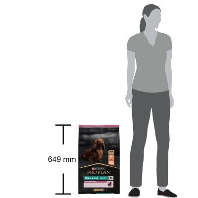 Корм сухий Purina Pro Plan Small & Mini Sensitive Skin з лососем, 7 кг