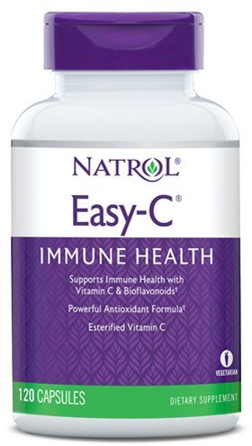 Вітаміни Natrol Easy-C 500 мг, 120 веганських капсул
