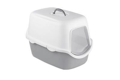 Туалет для кішок StefanPlast Cathy, сірий, 56 х 40 х 40 см