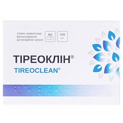 ТіреоКлін капсули по 370 мг №60