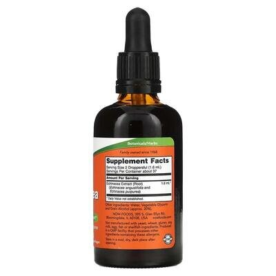 Ехінацеї екстракт NOW Echinacea Extract рідкий, 59 мл