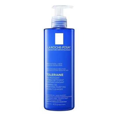 Гель-мус La Roche-Posay Toleriane зволожувальний, очищувальний, подвійної дії, 400 мл