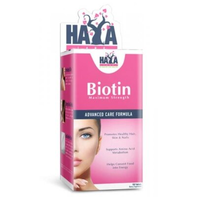 Біотин Haya Labs Biotin Maximum Strength 10000 мкг таблетки №100
