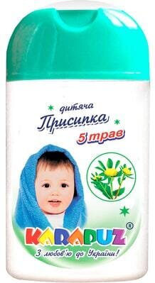 Присипка дитяча Карапуз, 5 трав, 50 г
