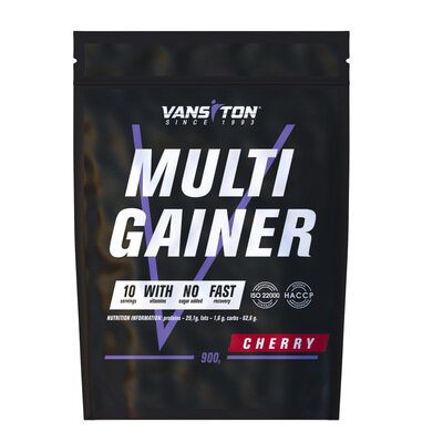 Гейнер Vansiton Multigainer, вишня, 900 г