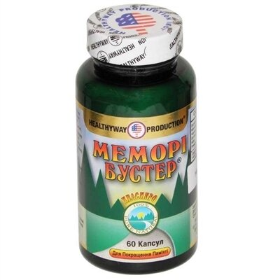 Меморі бустер Healthyway Production капсули №60 у флак.