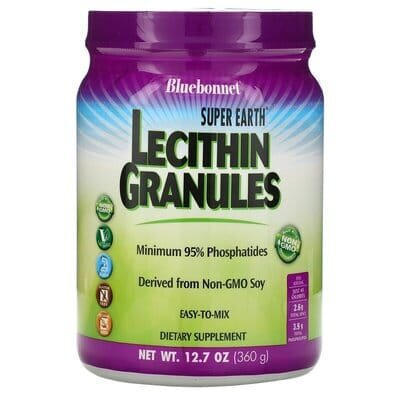 Лецитин Bluebonnet Nutrition Super Earth у гранулах, 360 г