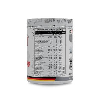 Комплекс для суглобів MST Nutrition Flex Pro без смаку, 40 порцій, 420 г