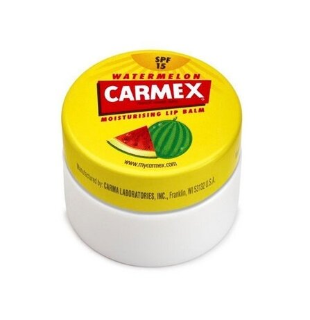 Бальзам для губ Carmex SPF15 зі смаком Кавуна, 7,5 г баночка