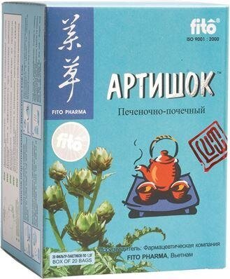 Фіточай Артишок по 1.5 г №20 у філ.-пак.