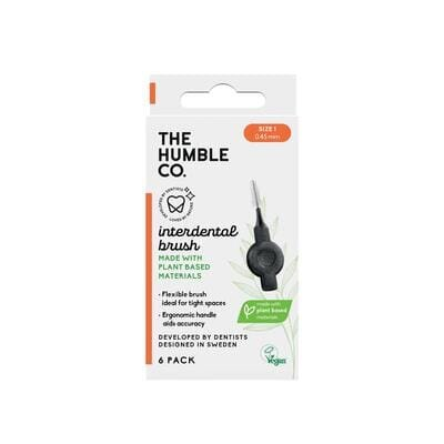 Інтердентальні щітки Humble кукурудзяні, розмір 1, 0.45 мм, 6 шт