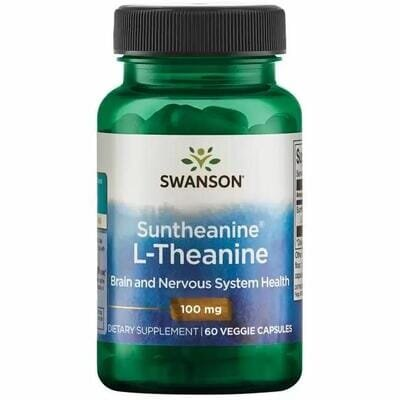 L-теанін Swanson Suntheanine L-Theanine 100 мг, 60 капсул