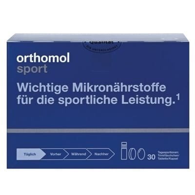 Ортомол Sport Taurin таблетки + флакони, курс 30 днів